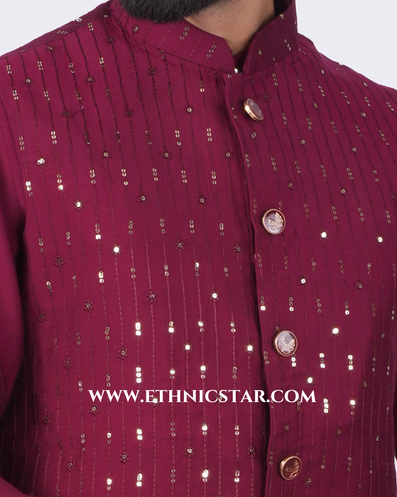 Mens Nehru Jacket Set For Wedding