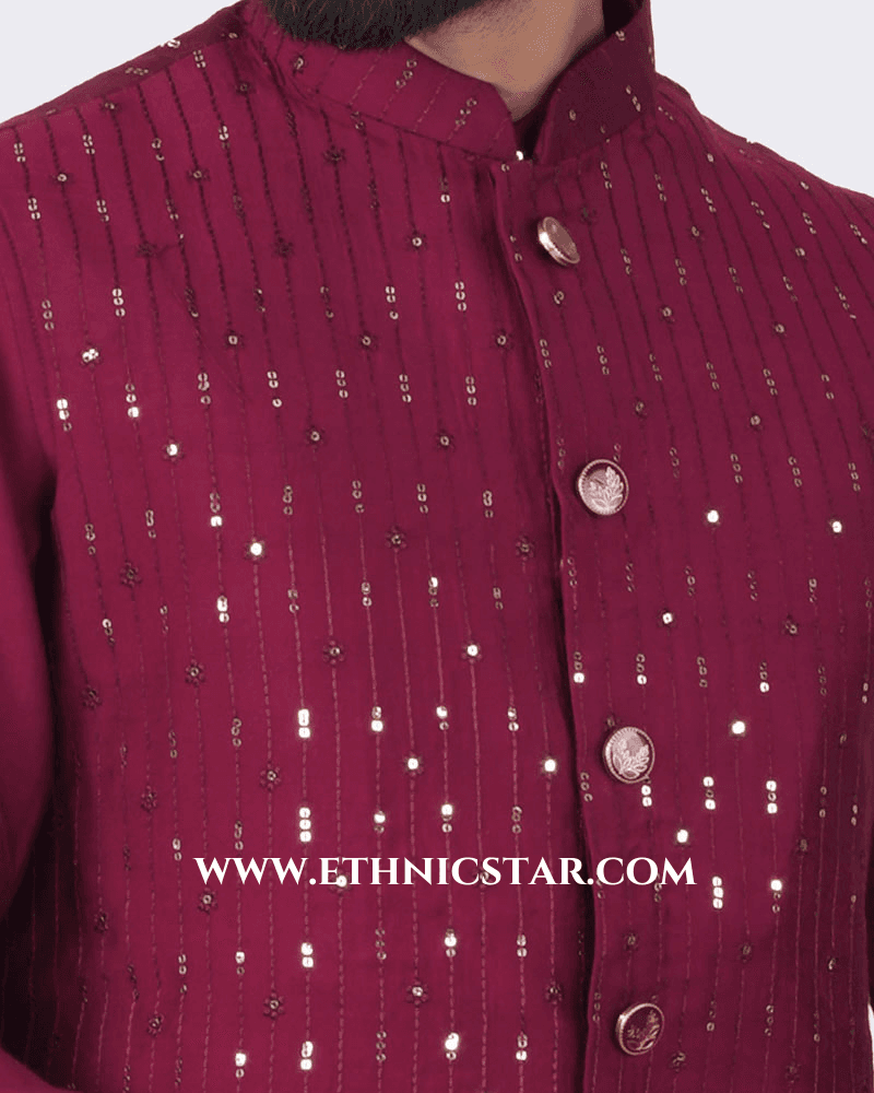 Mens Nehru Jacket Set For Wedding