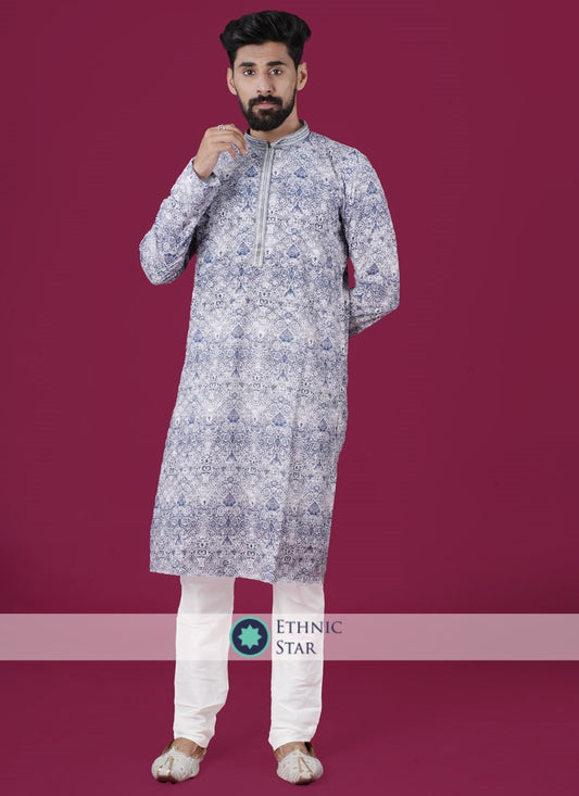 Lucknowi Work Kurta Pajama For Wedding