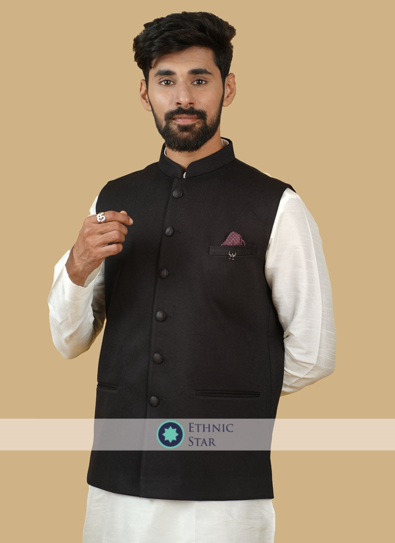 Imported Brown Readymade Nehru Jacket