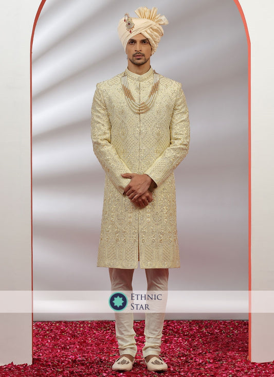 Wedding Wear Groom Embroidered Sherwani