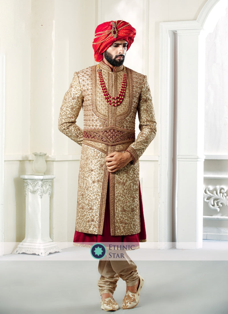 Sherwani stylish hot sale